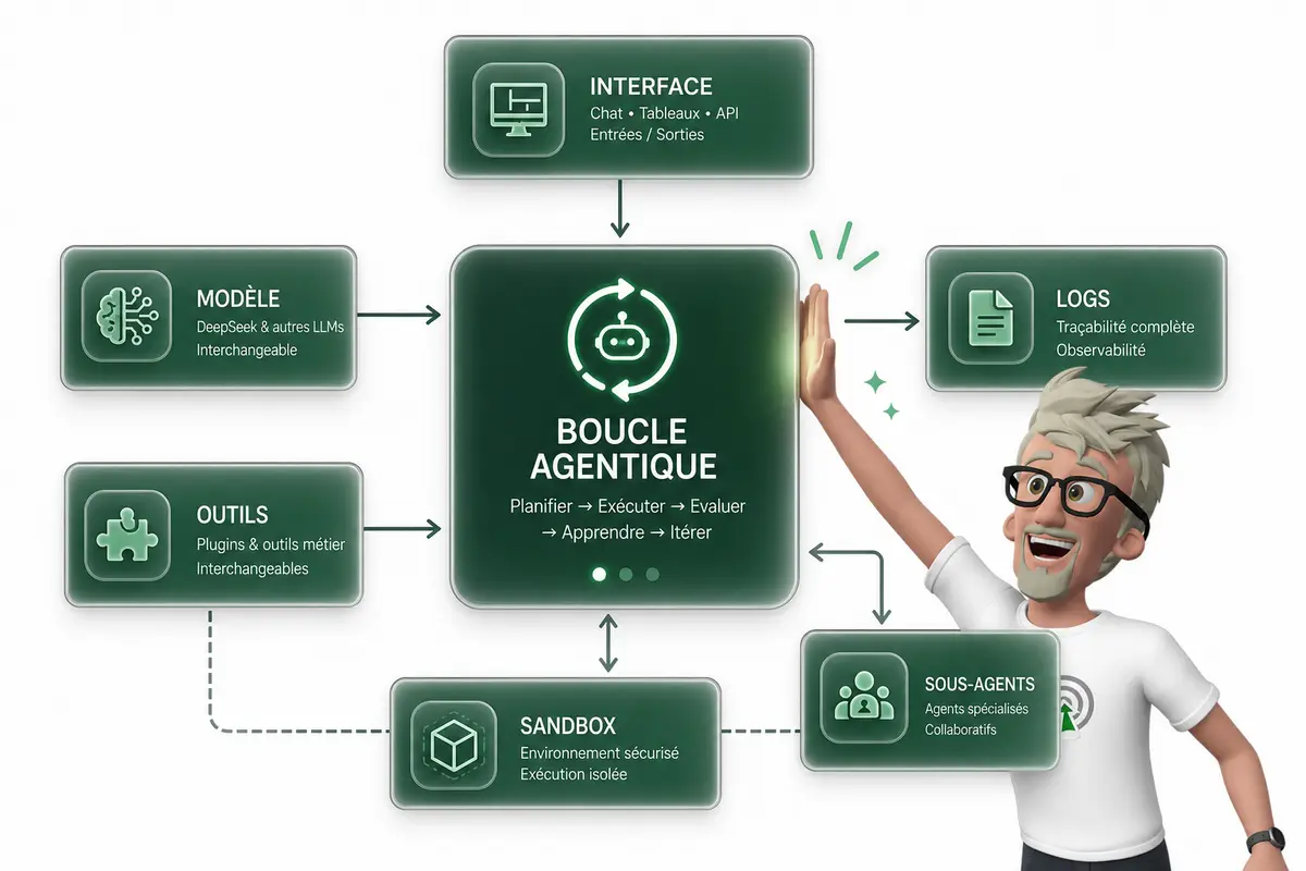 DeepSeek Harness est-il la base des agents IA ?