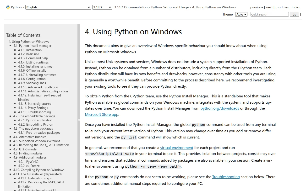 Comment installer Python sur Windows facilement ?