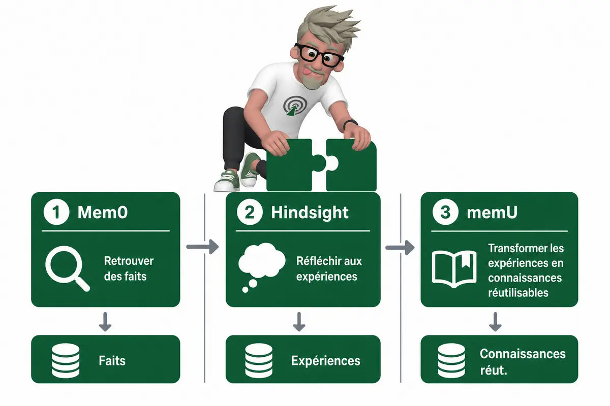 Quels projets open source pour la m&eacute;moire IA ?
